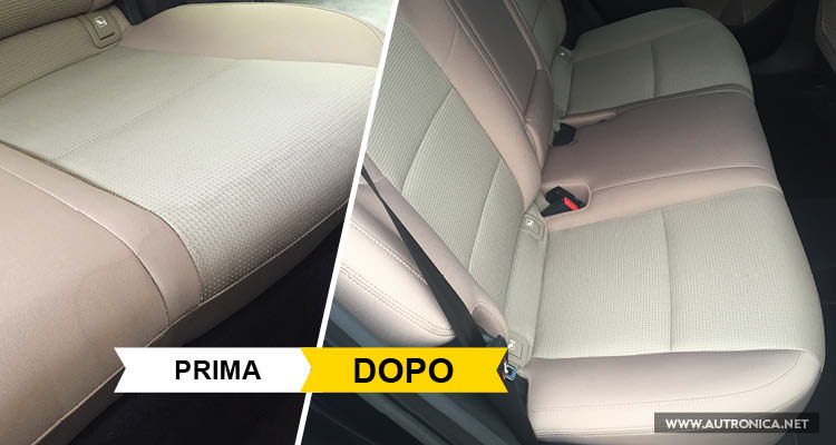 pulizia auto udine, Pulizia auto: prima e dopo